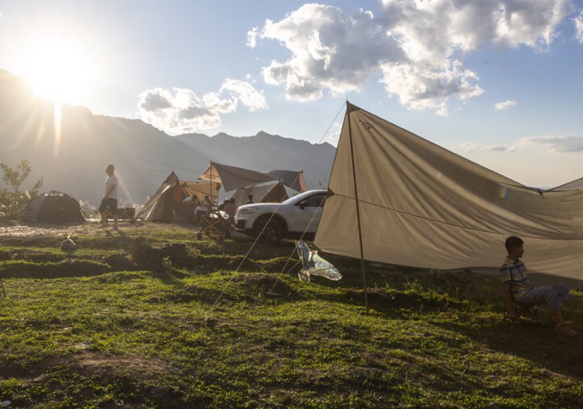 China planeja impulsionar o turismo de campismo