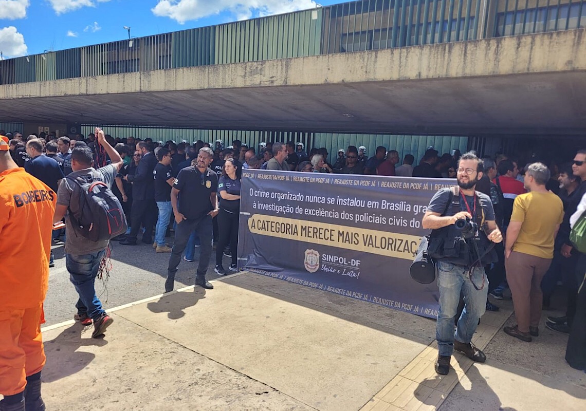 A batalha pela recomposição salarial à Polícia Civil, Corpo de Bombeiros e Polícia Militar do DF