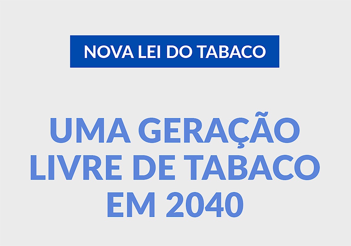 Geração sem Tabaco até 2040 - Perguntas erespostas sobre a proposta de Lei do Governo Português 