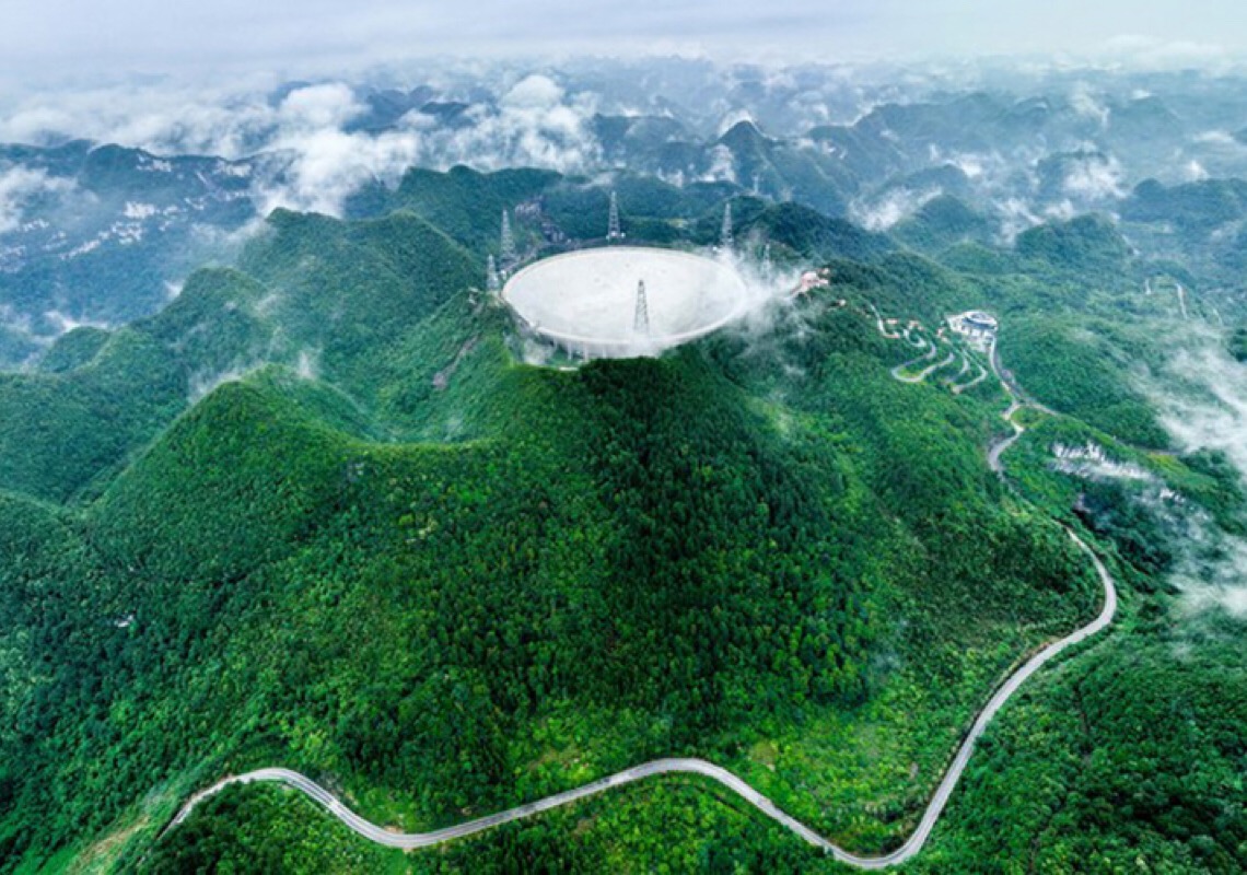 Gigantesco telescópio chinês identifica mais de 800 pulsares