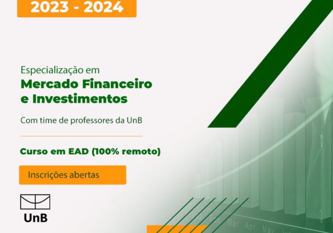 UnB oferta especialização em Mercado Financeiro e Investimentos