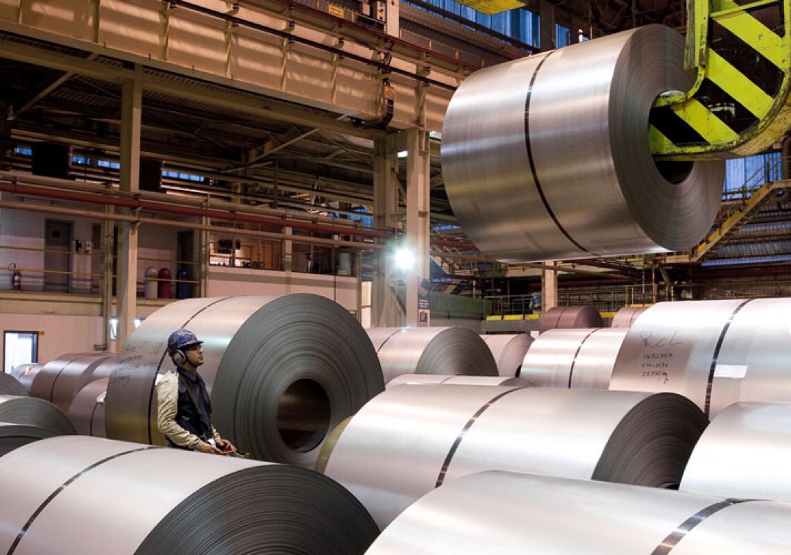 Produção de aço no Brasil recua 4,7% em julho e importação dispara, principalmente da China