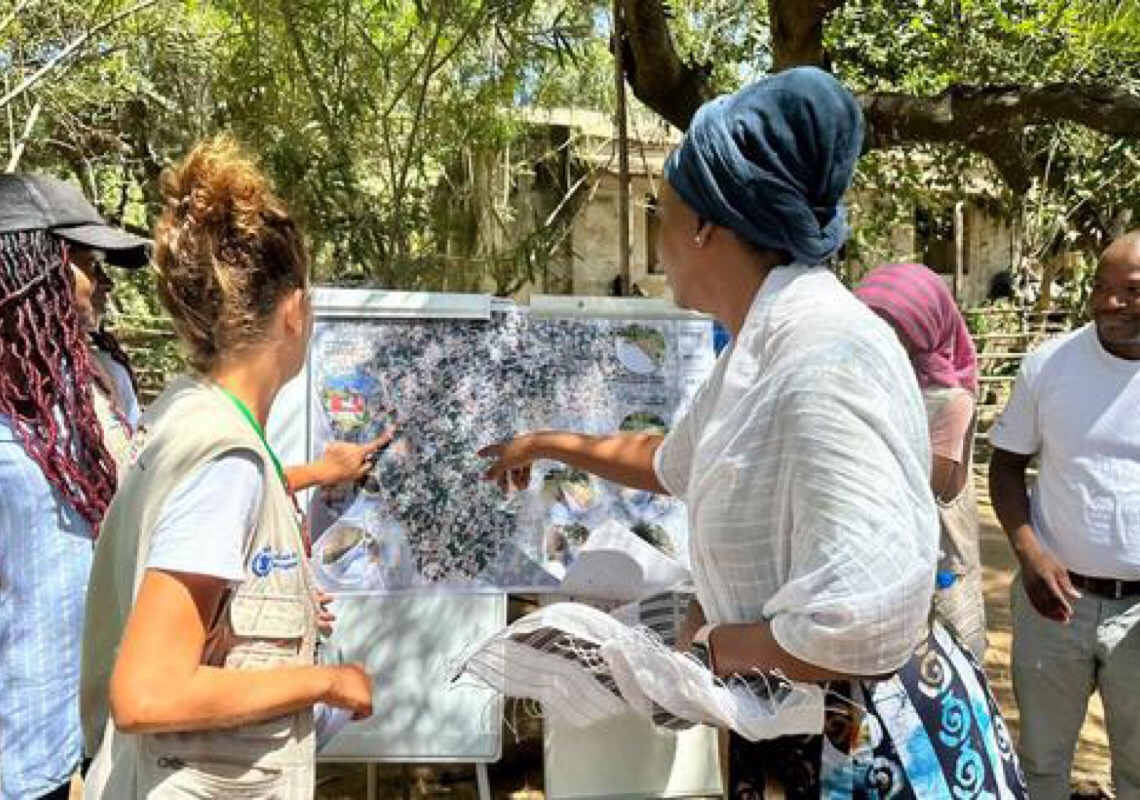 Em Cabo Delgado, PMA apoia ação de deslocados para enfrentar crise climática 
