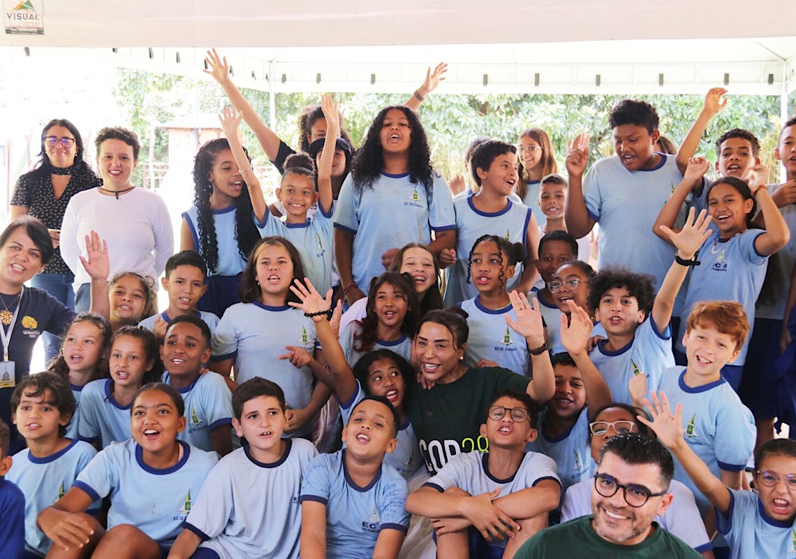 Escola da Natureza recebe estudantes para oficinas sobre meio ambiente