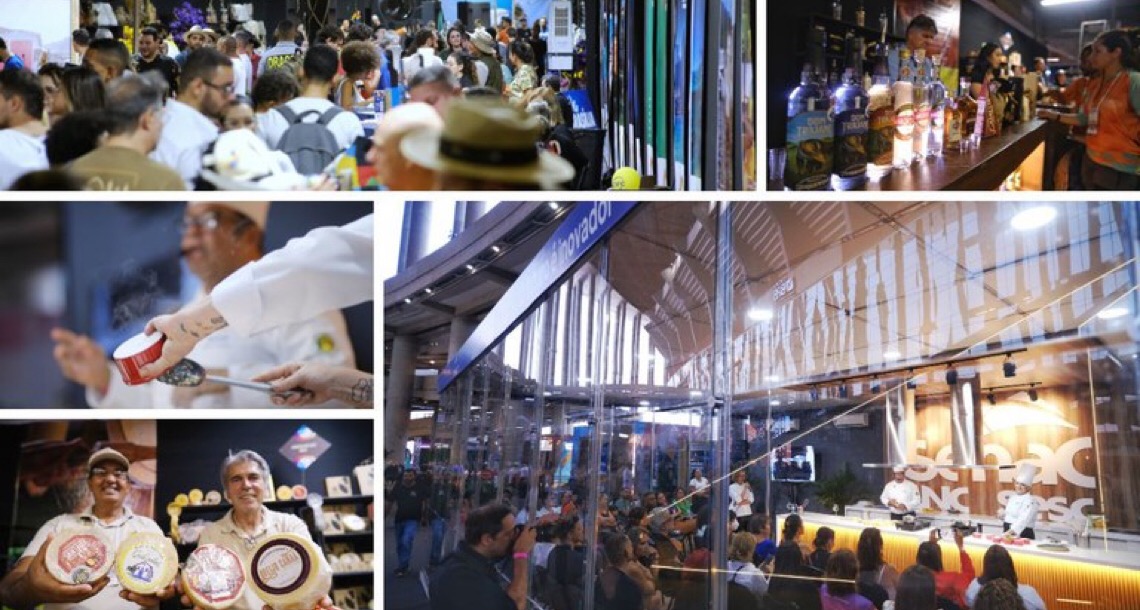 Salão Nacional do Turismo serve gastronomia e atrações culinárias de todas as regiões do país