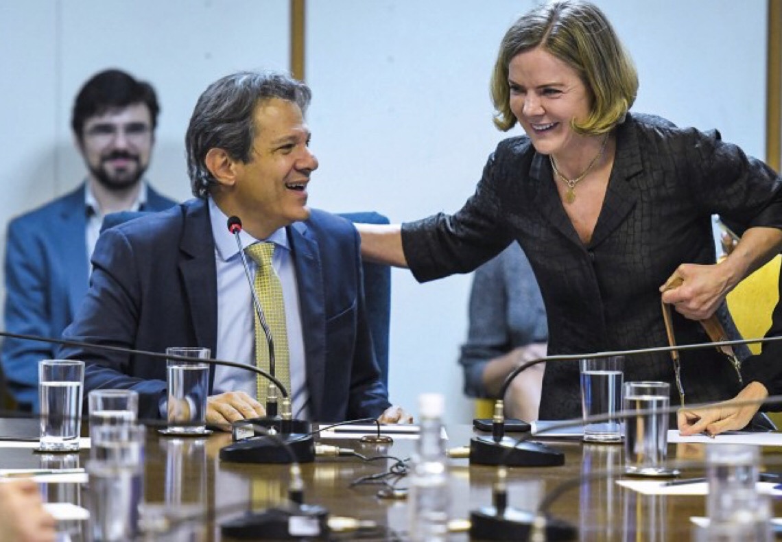 Fernando Haddad finalmente dá uma grande resposta a Gleisi Hoffmann
