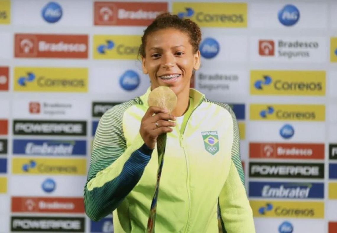 Rafaela Silva planeja estar no auge nas Olimpíadas: 'Doando o meu máximo'