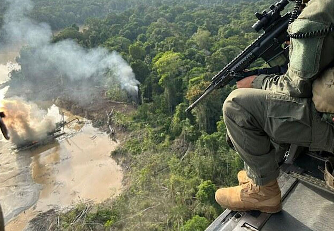 Polícia Federal utiliza acelerador de partículas para rastrear ouro ilegal em reservas indígenas