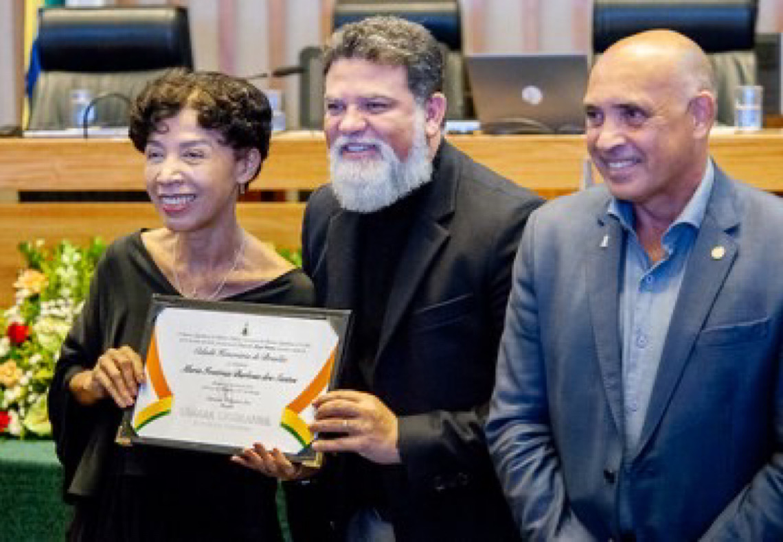 Maria Ivatônia, desembargadora do TJDFT, agora é cidadã de Brasília