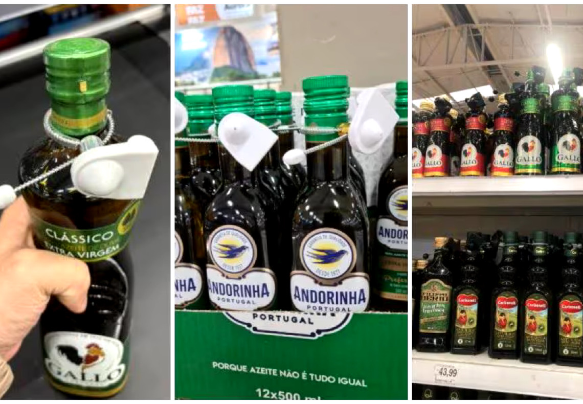 Azeite vira artigo de luxo e ganha lacres antifurto em supermercados