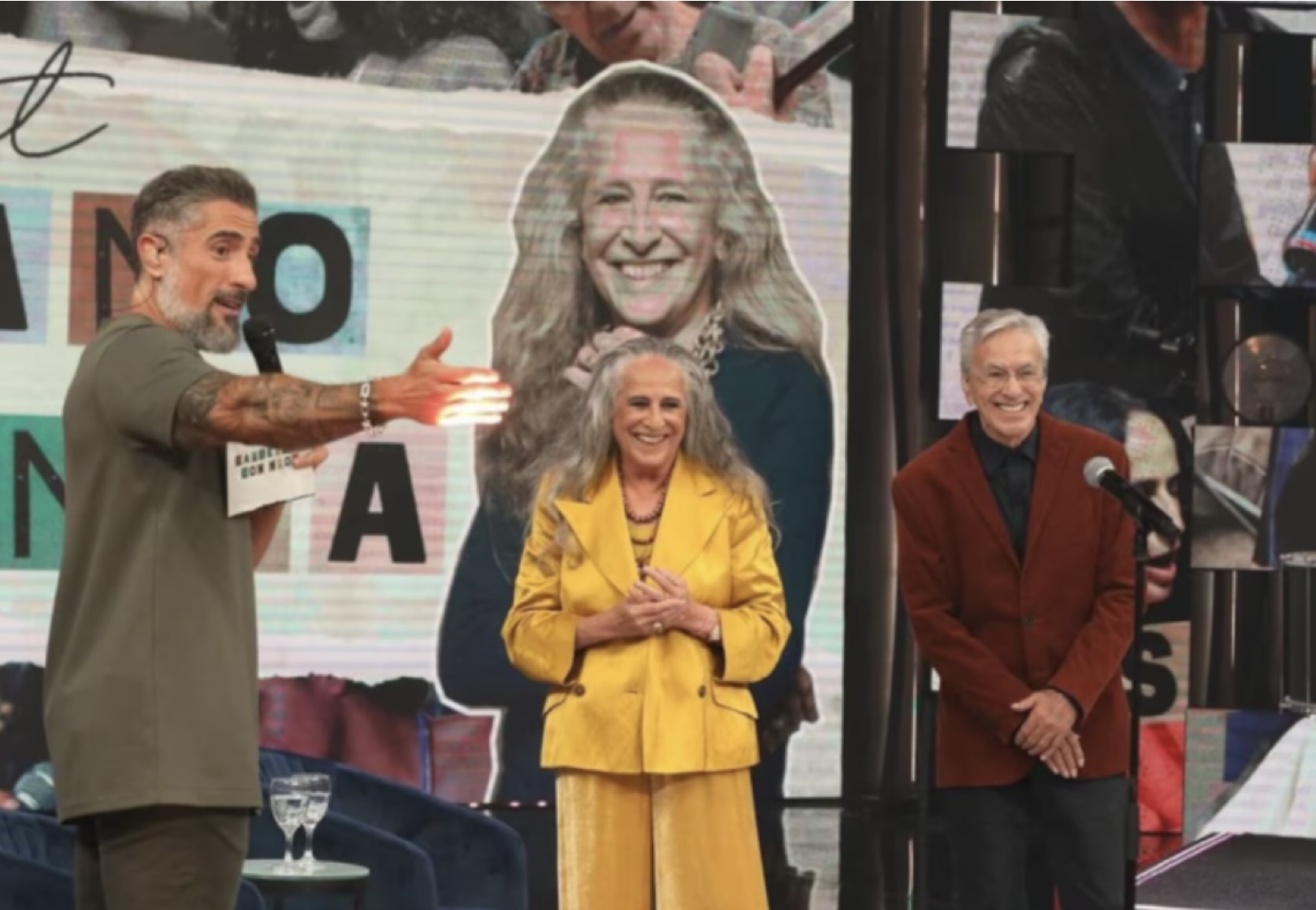 Reconvexo com Bethânia e Caetano na TV: velhos, jovens e crianças na tarde de sábado 
