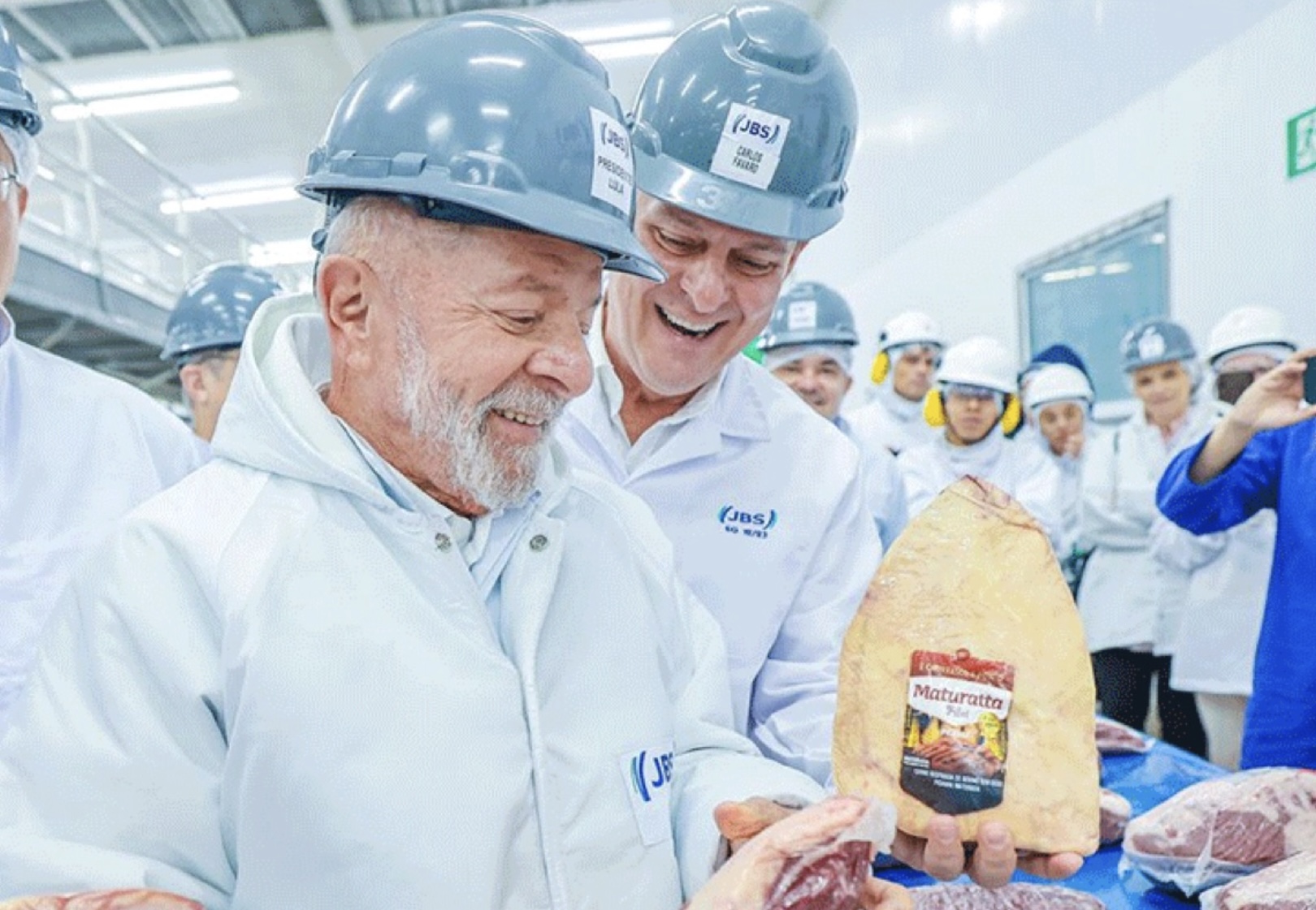 Presidente do Brasil inaugura ampliação de exportações de carne bovina para a China