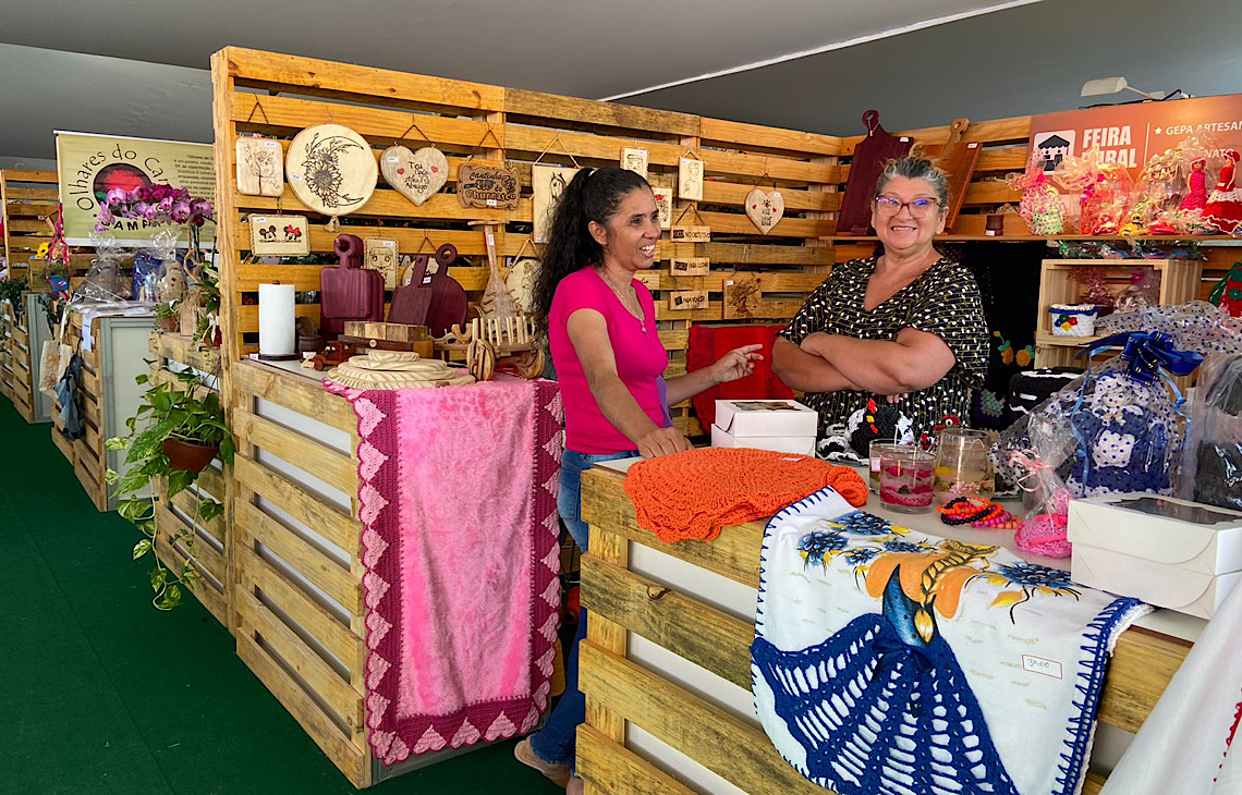 Feira rural na AgroBrasília prioriza o trabalho feminino e produtos da agricultura familiar