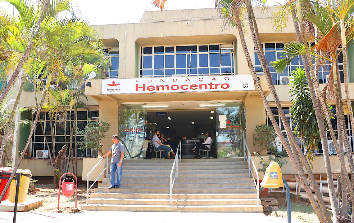 Agende sua doação de sangue no Hemocentro de Brasília!