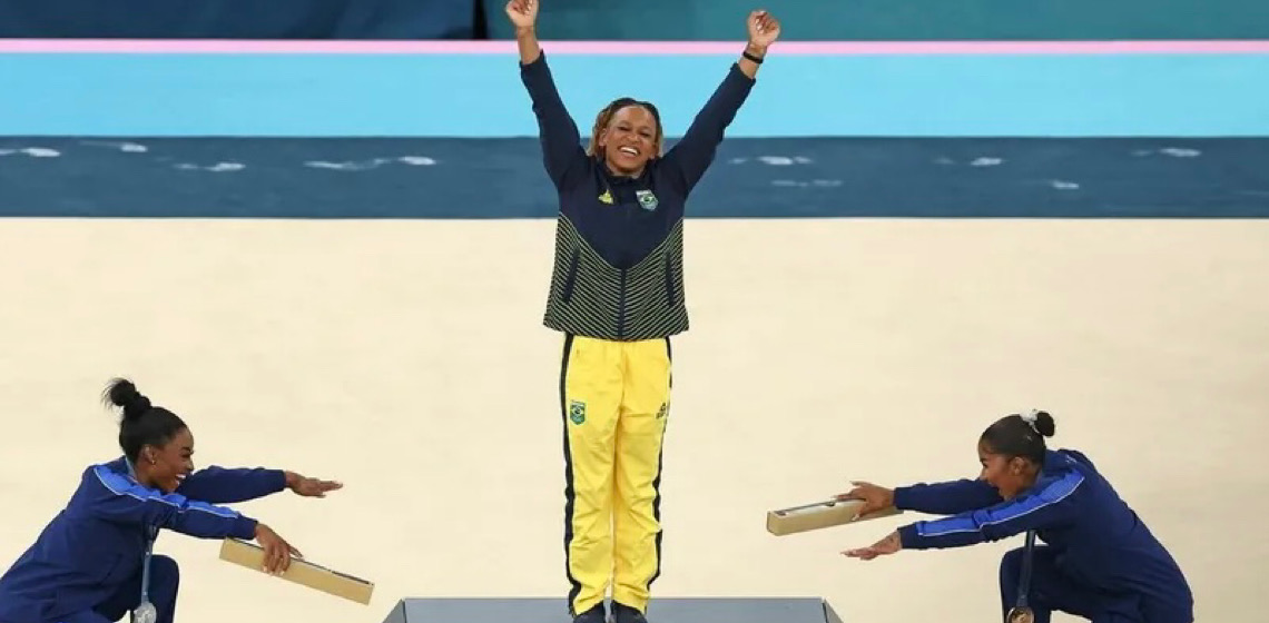 Nas Olimpíadas de Paris, o ouro do Brasil é negro e tem nome de mulheres