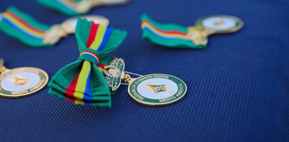 Contribuições ao meio ambiente são reconhecidas no DF com medalha de mérito