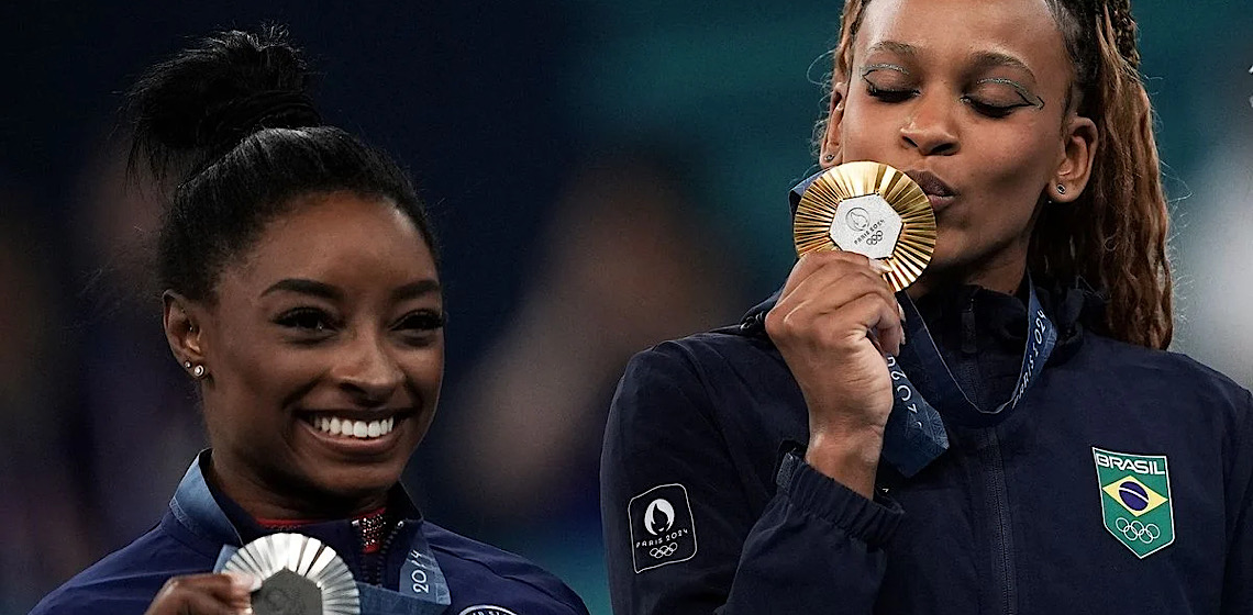 Paris-2024 reforça saúde mental como grande tema olímpico após atitude de Biles