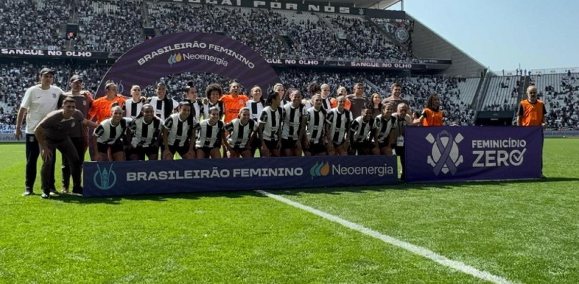 Feminicídio Zero ganha os gramados na final do Campeonato Brasileiro de futebol feminino em SP