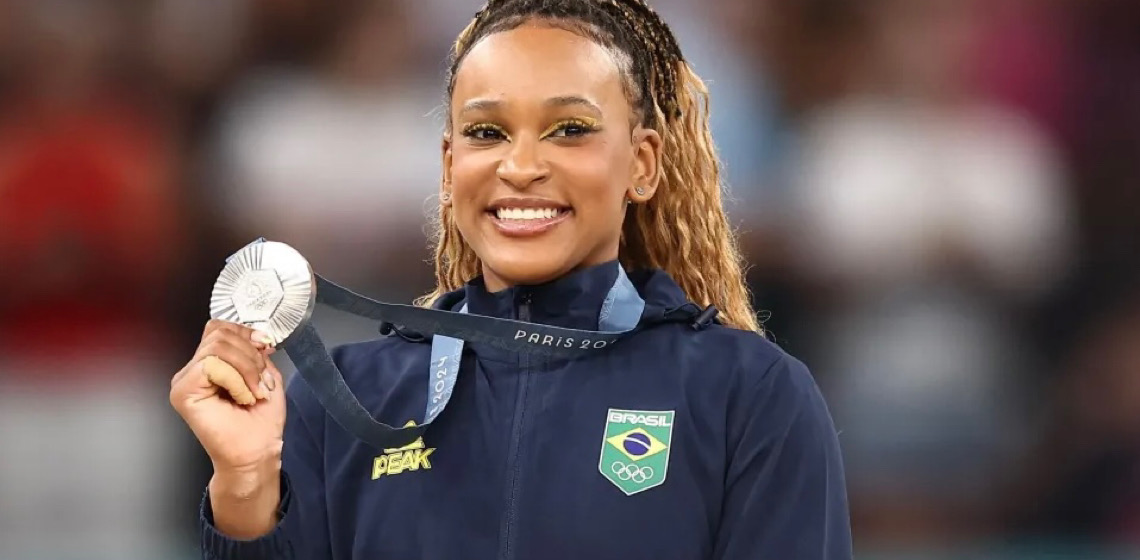 Rebeca Andrade revela que pensou em encerrar a carreira após Paris
