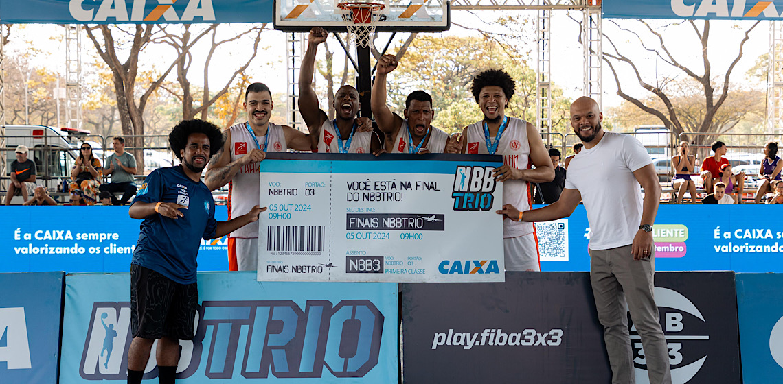 NBB Trio: Paulistano domina a etapa de Brasília, sai com o título e se classifica para as finais