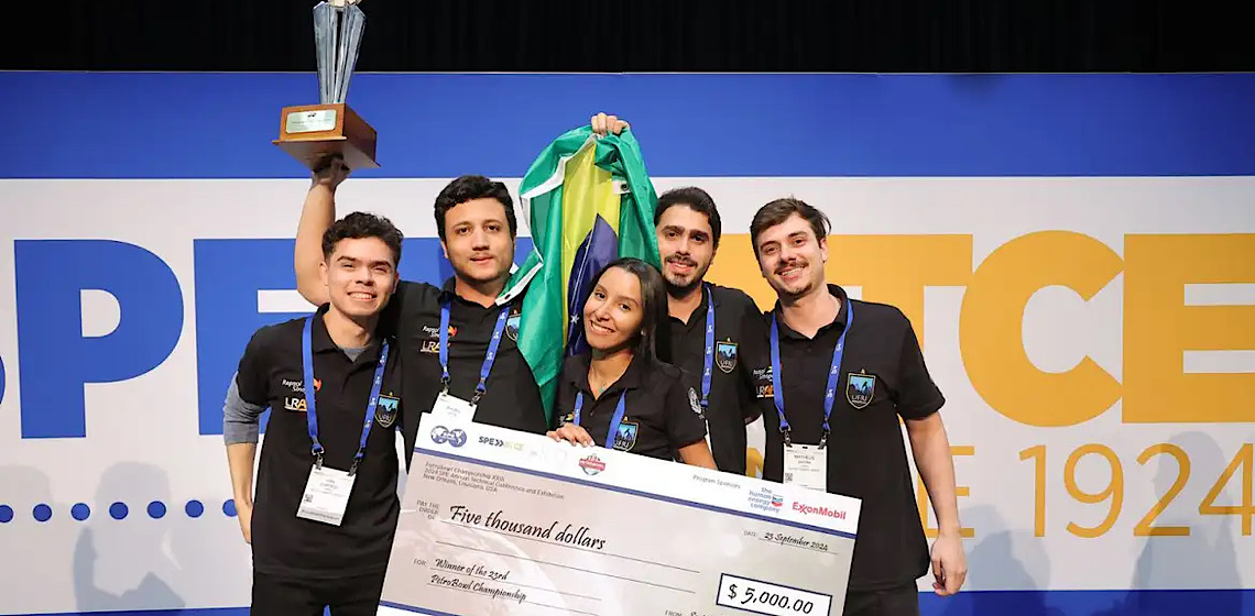 Alunos de engenharia da UFRJ vencem competição internacional nos EUA 