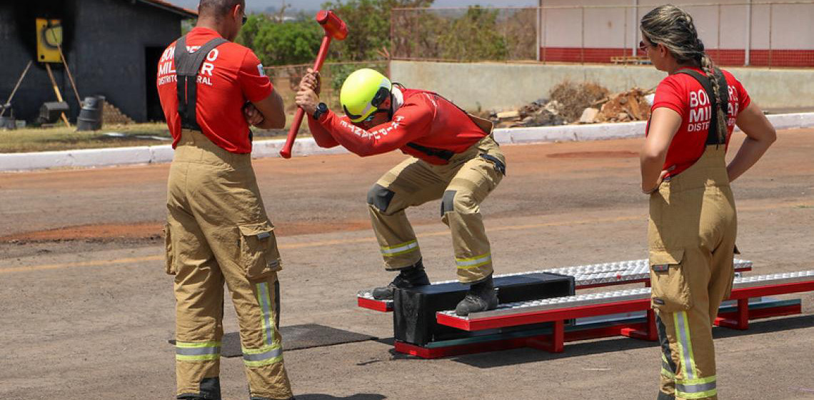 Bombeiros do DF são destaque nos Jogos Mundiais da Dinamarca