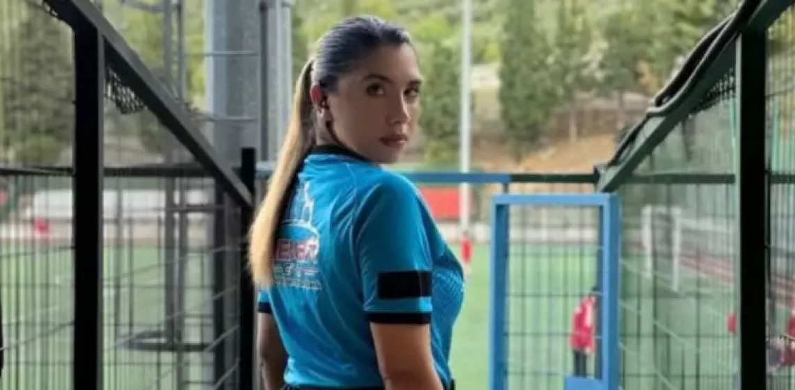 Árbitra suspensa por vídeo de sexo rompe silêncio