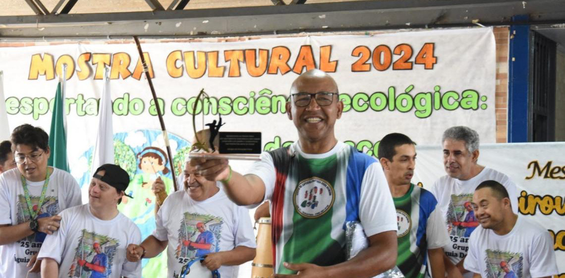 Capoeira Adaptada Águia Dourada celebra 25 anos em Taguatinga, DF