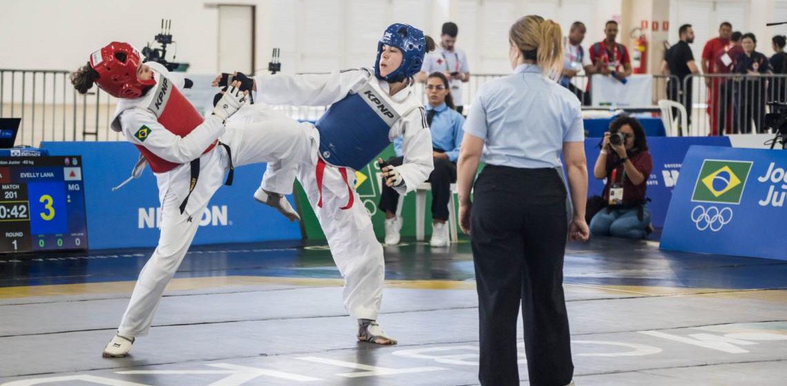 Distrito Federal conquista quatro medalhas no primeiro dia dos Jogos da Juventude