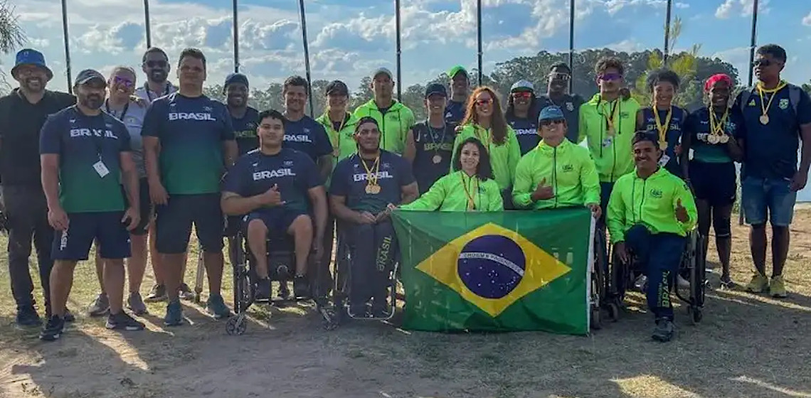 Equipe brasileira brilha em competições de canoagem paralímpica 