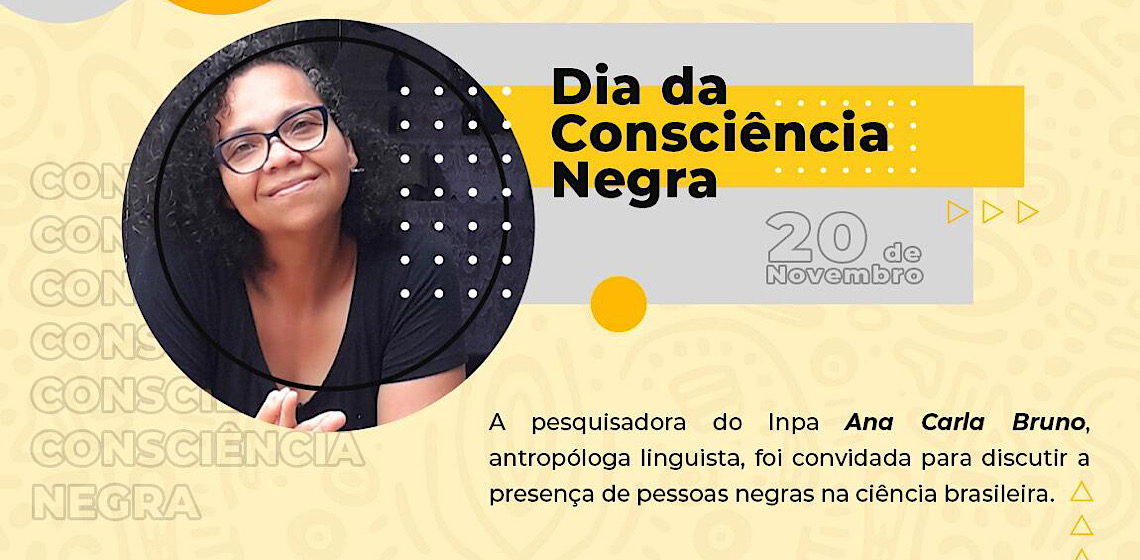 Pesquisadora do Inpa Ana Carla Bruno discute presença de pessoas negras na ciência 