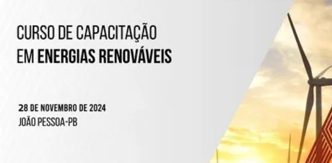 MPF e instituições promovem curso sobre energias renováveis e impactos em comunidades, no dia 28/11