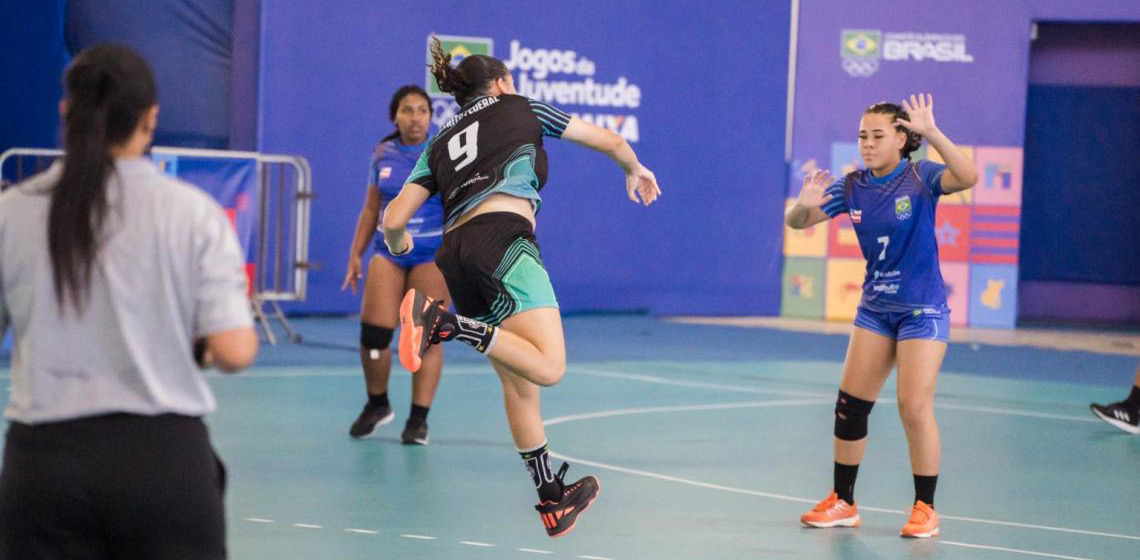 Times de handebol do DF garantem vaga na final dos Jogos da Juventude