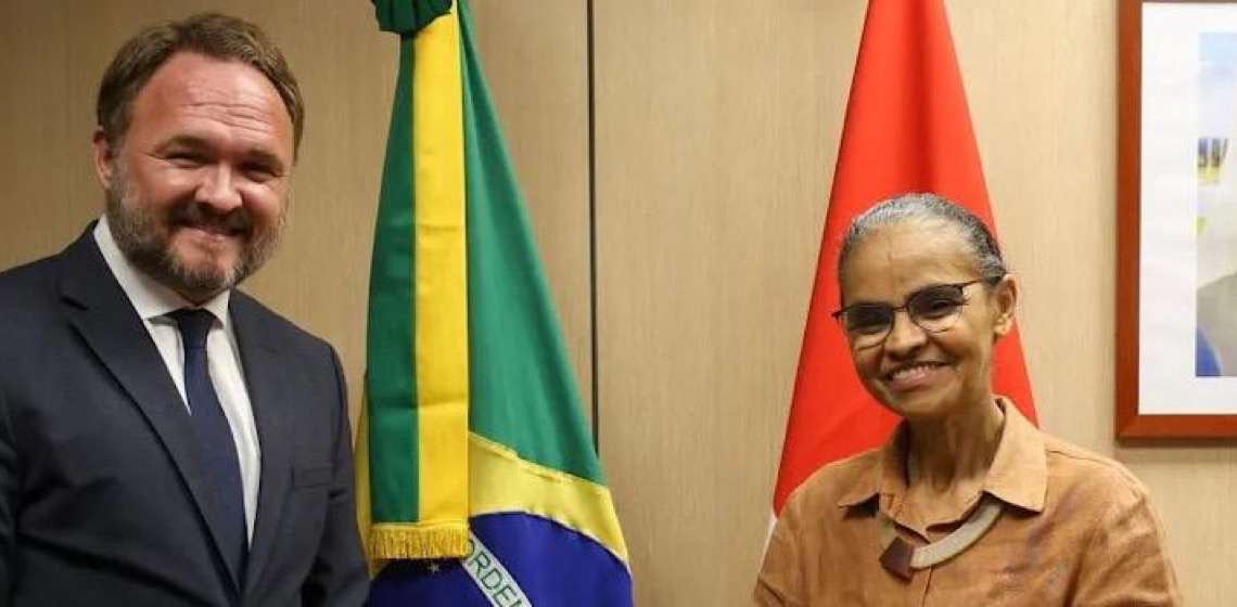 Dinamarca anuncia primeira doação, de R$ 127 milhões, ao Fundo Amazônia