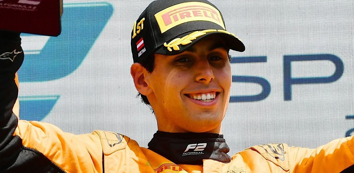 Patrocinado pelo BRB, Gabriel Bortoleto conquista título inédito na Fórmula 2