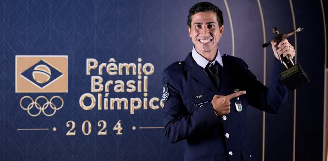 Caio Bonfim e Rebeca Andrade são destaques do Prêmio Brasil Olímpico 