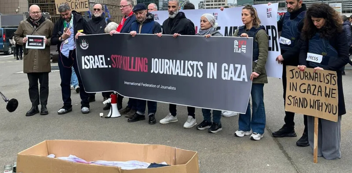 ONG Repórteres Sem Fronteiras culpa Israel pela morte de um terço dos jornalistas mortos em 2024