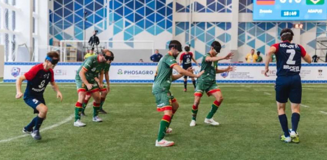 Brics realiza Copa de Futebol de Cegos em Moscou e aposta no pilar humanitário