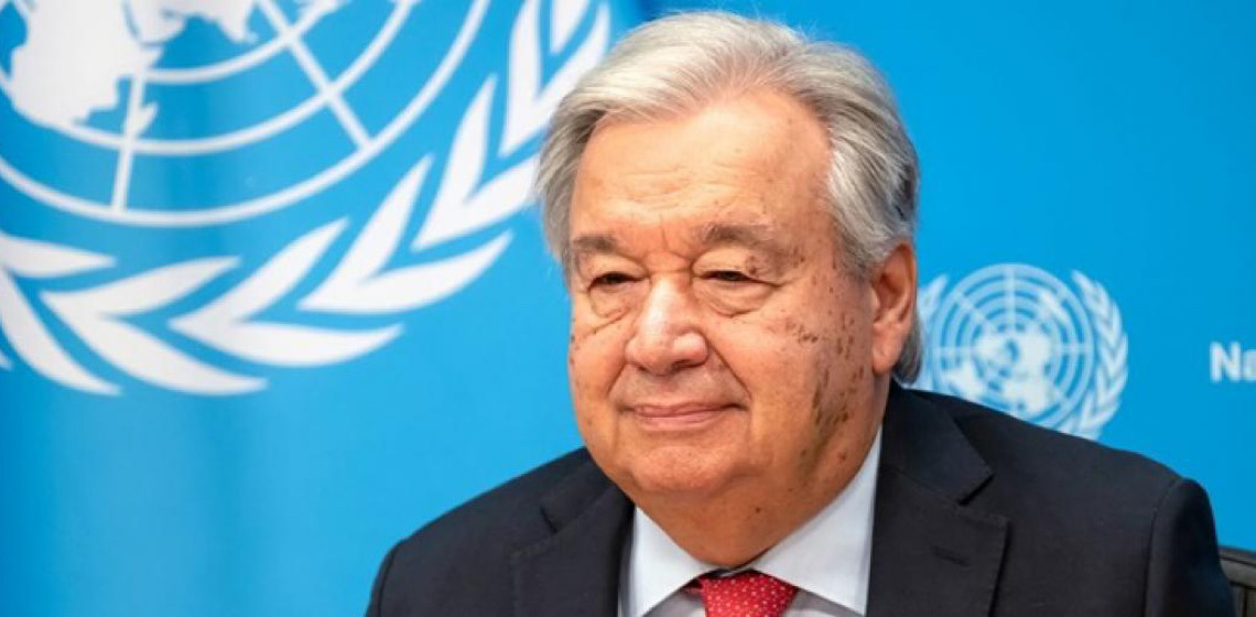Líder da ONU pede resgate da esperança para impulsionar mudanças em 2025