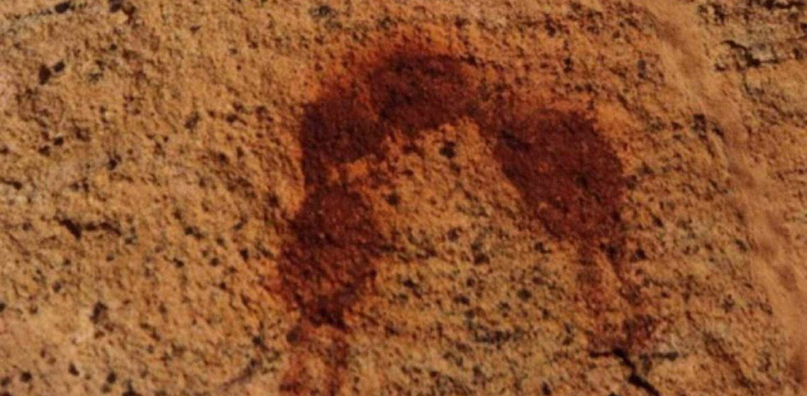 1º registro artístico de um beijo pode ser pintura rupestre achada no Piauí