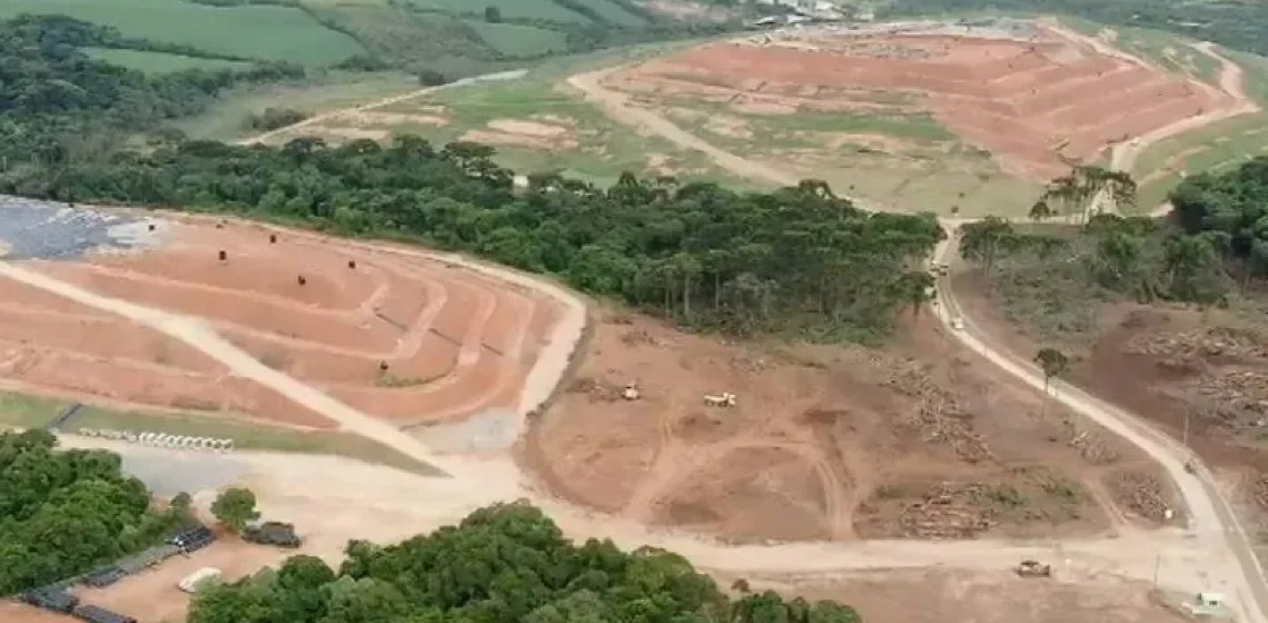Justiça autoriza desmate de Mata Atlântica para ampliação de aterro sanitário no Paraná