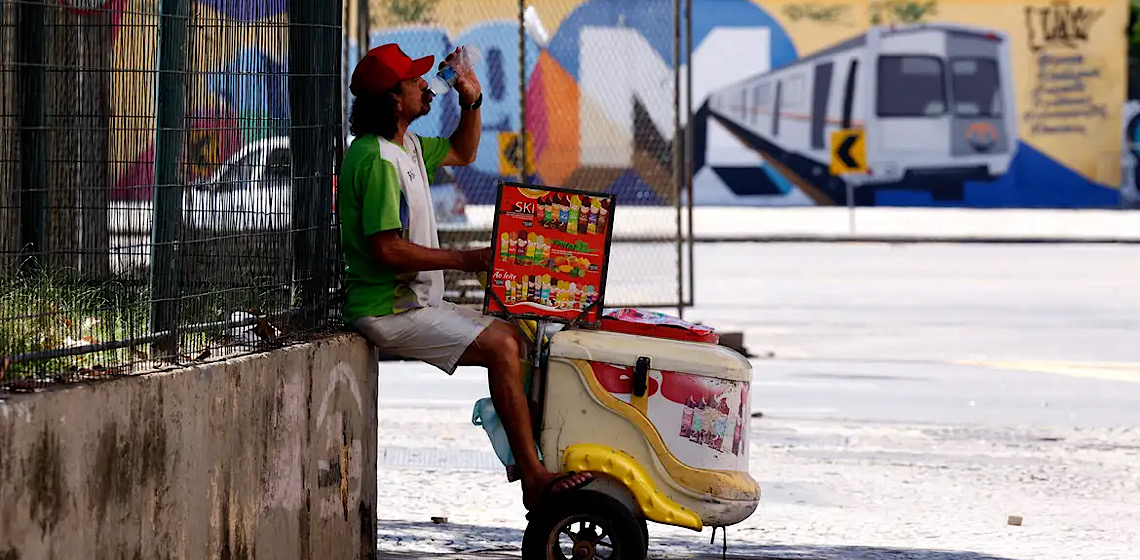 Sudeste e Centro-Oeste são as regiões mais quentes do mundo na semana 