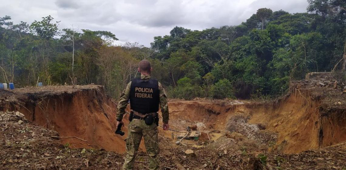 Polícia Federal faz operação contra garimpo ilegal na Terra Indígena Sararé