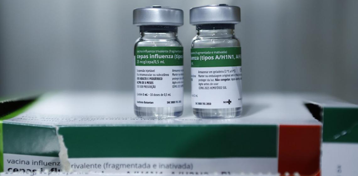 Distrito Federal recebe vacinas e inicia imunização contra a gripe na próxima terça-feira 25