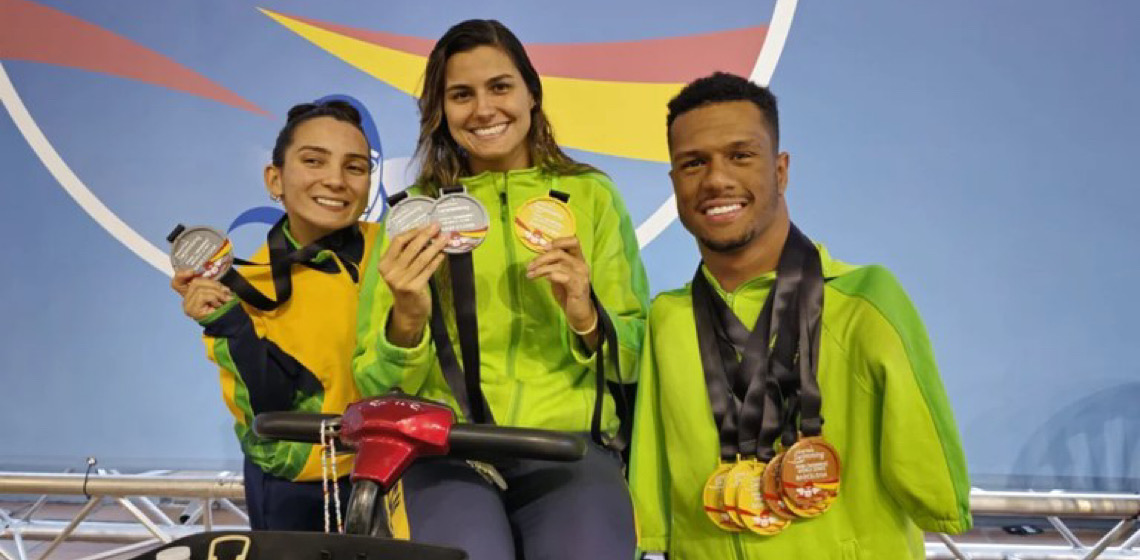 Fim de semana esportivo com grandes resultados para os atletas brasileiros