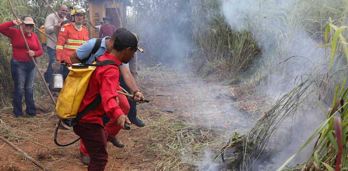 Produtores rurais de Ceilândia recebem capacitação para prevenir e combater incêndios