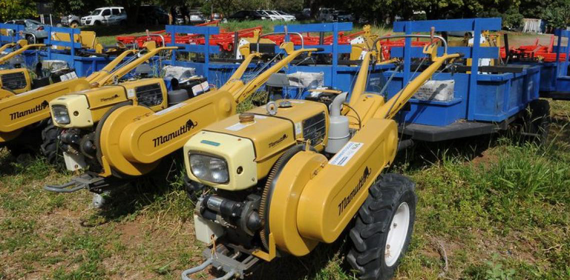Agricultores familiares no DF ganham equipamentos para apoiar produção