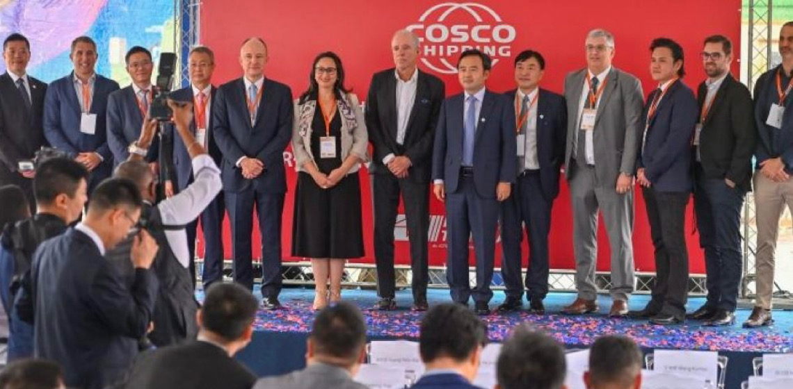 Inaugurada no Rio de Janeiro filial da COSCO Shipping Lines