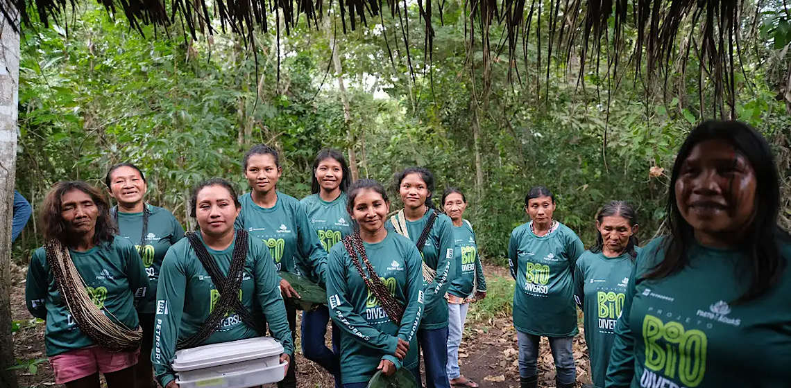 Projetos sustentáveis trazem renda para mulheres Rikbaktsa 