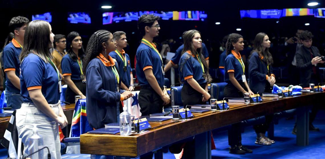 Inscrições para o programa Jovem Senador e Jovem Senadora Brasileiros vão até 30 de abril